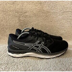 Asics Gel Nimbus 23 Black Running Shoes Sneakers 1011B004 Men's Size 10.5